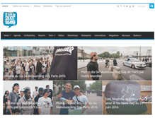 Tablet Screenshot of goskateboardingday.le-site-du-skateboard.com